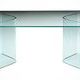 Fiam glass table