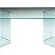 Fiam glass table