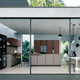 kitchen with an island