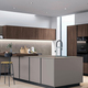kitchen with an island