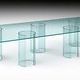 Fiam glass table