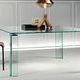 Fiam glass table