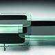 Fiam glass table