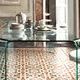Fiam glass table