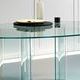 Fiam glass table