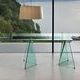 Fiam glass table