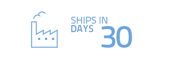 ships in 30 days